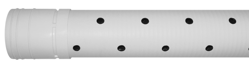 4&quot; Triple Wall Pipe - Perforated