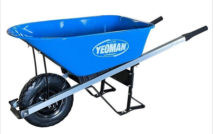 Steel Wheel Barrow (6 cubic feet)
