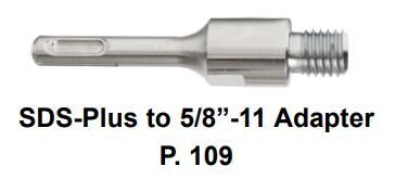 DRY Diamond Core Adapter