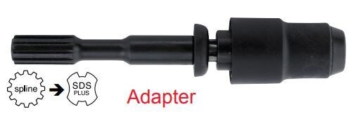 SPLINE to SDS PLUS ADAPTER