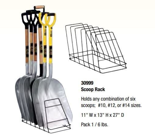 Scoop Shovel Floor Stand