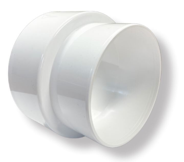 4&quot; DWV to 4&quot; SDR Adapter