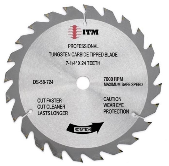 7 1/4&quot; 24T Circular Saw Blade