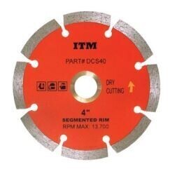 7&quot; Segmented Diamond Cutting Wheel