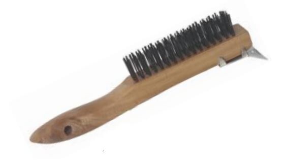 Wire Brush with Scraper ***