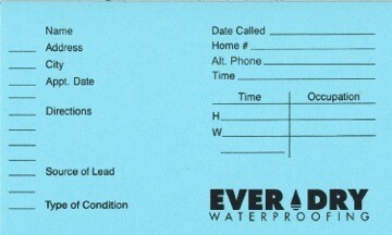 Field Call Cards (500)