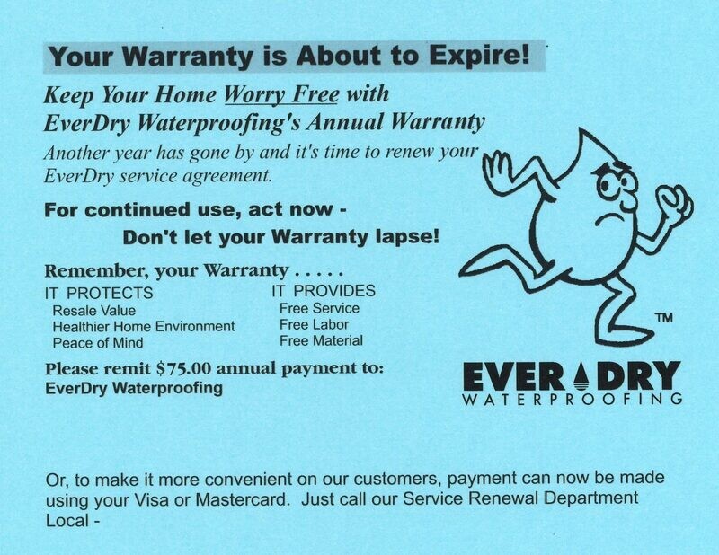 Service Renewal Cards (500)