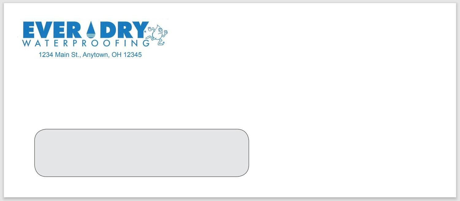 Window Envelopes with Inside Tint (1,000)
