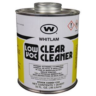 32 oz. Clear PVC Cleaner