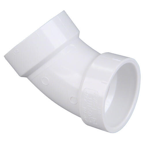 1 1/2" 45-degree elbow (DWV) ***