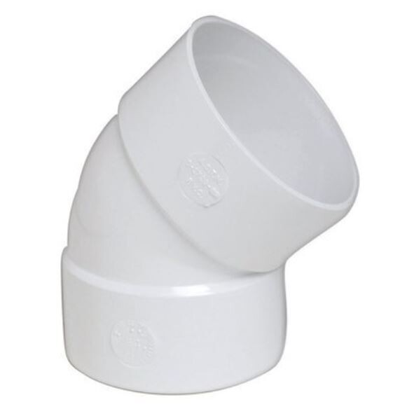 4" 45-degree elbow