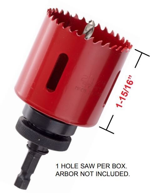 4 1/2" Bi-Metal Hole Saw