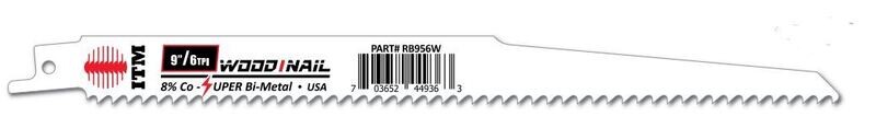 6" All Purpose Reciprocating Saw Blade