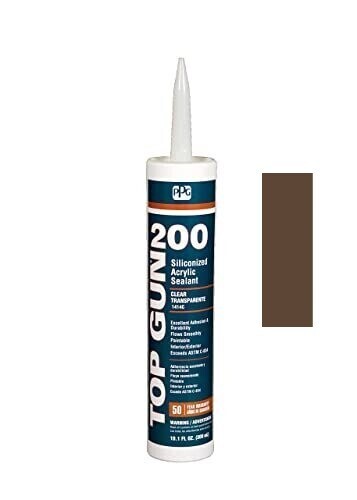 Brown Siliconized Acrylic