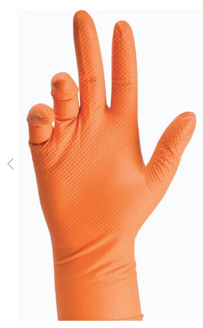 Large 6 Mil Nitrile Gloves - Case of 1,000 ***