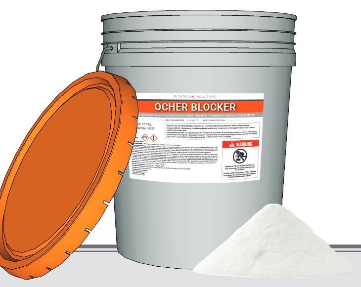 Iron Ochre Blocker- 5 Gallon Bucket ***