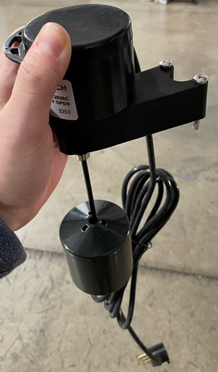 Max 75 Switch 3 **Pump Mount**