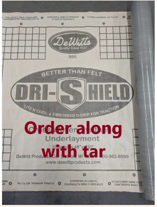 Dri - Shield -  48' x 250'