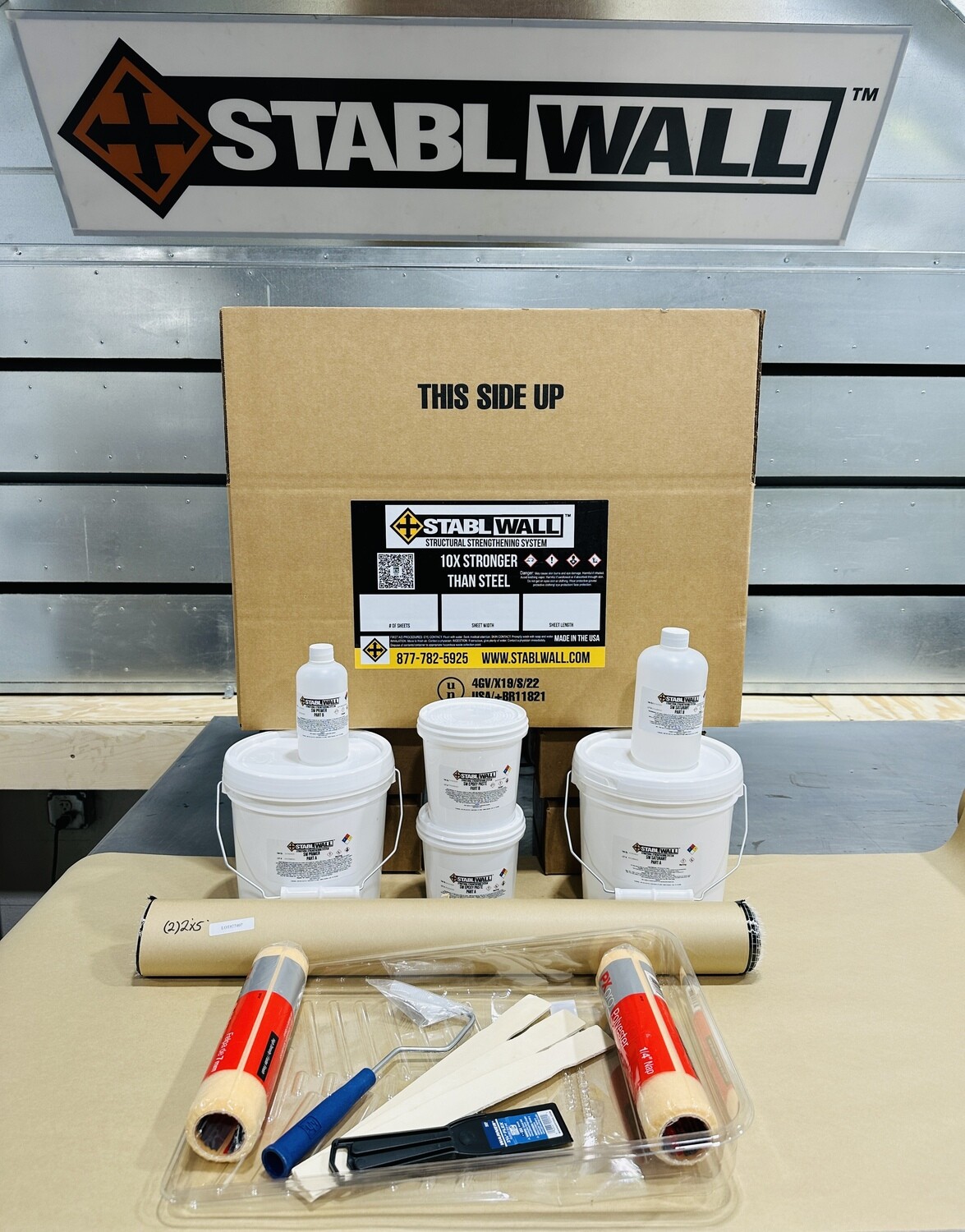 STABL WALL KIT -  1' x 8' Sheets