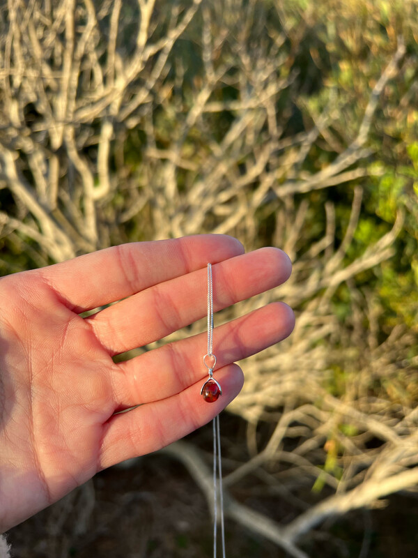 Cadena con dije Ámbar Báltico