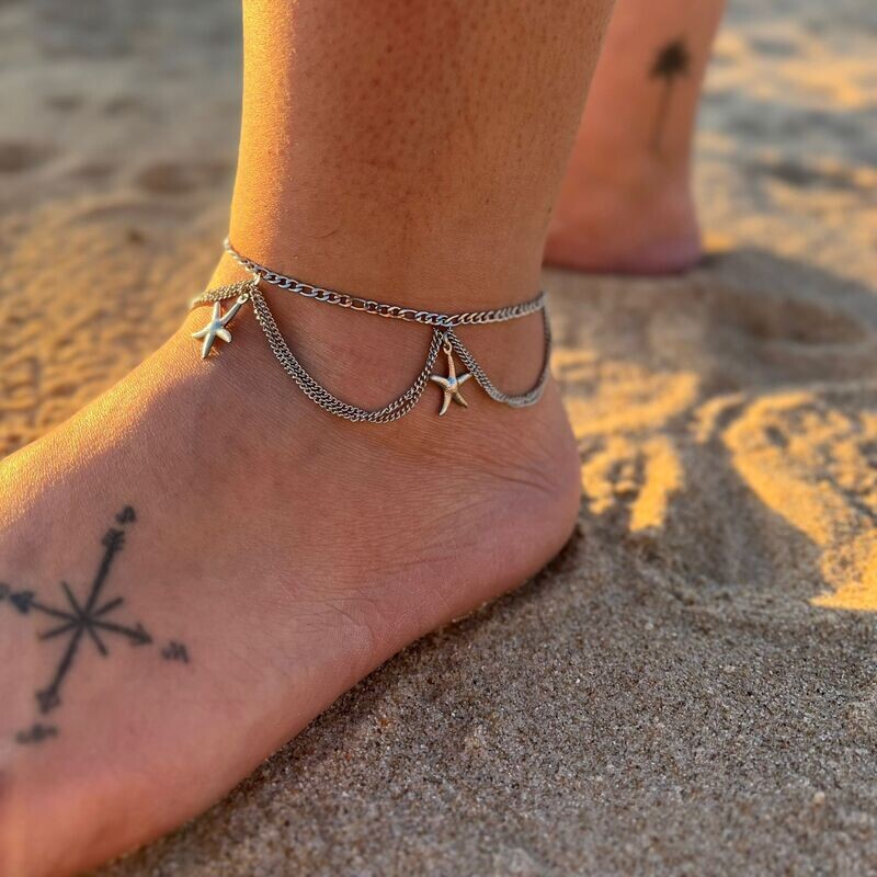 Tobillera Estrellas