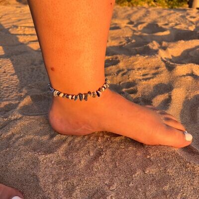 Tobillera Praia Lapislázuli