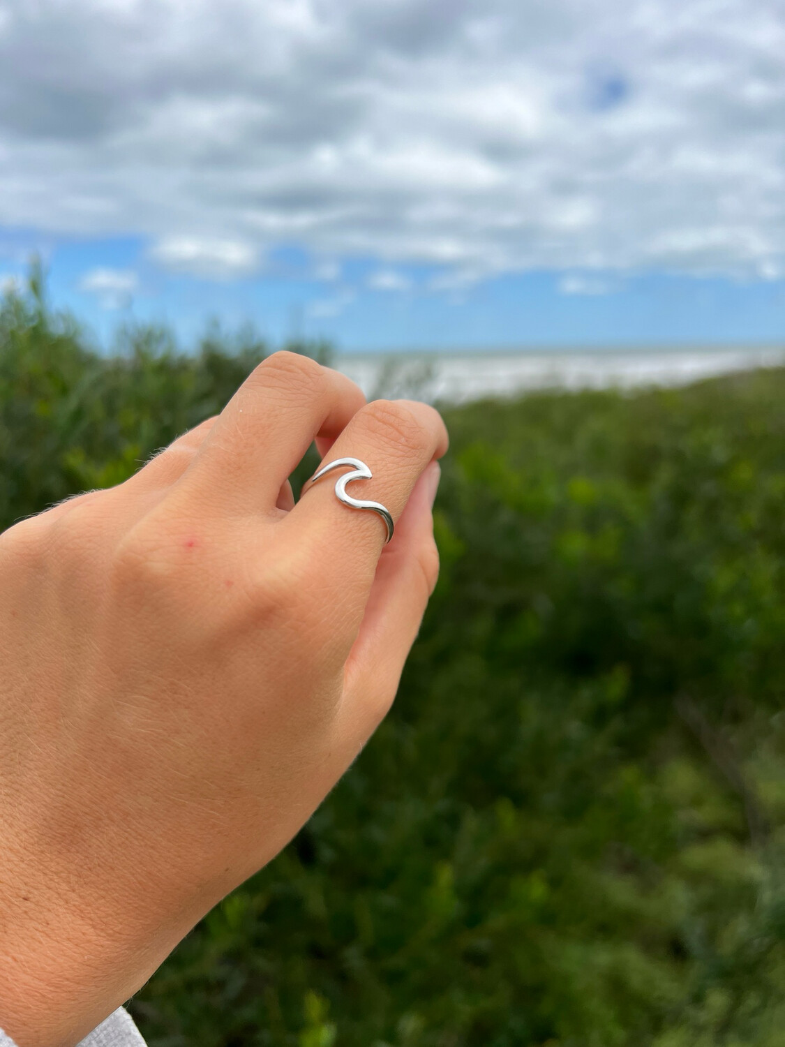 Anillo Ola Acero Quirúrgico