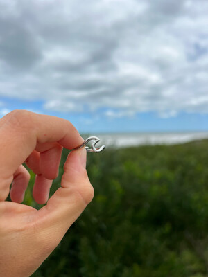 Anillo Ola Acero Quirúrgico