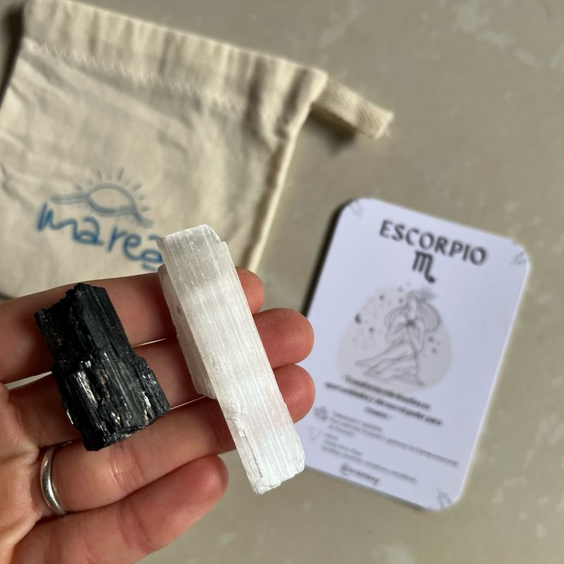 Kit de cristales Escorpio