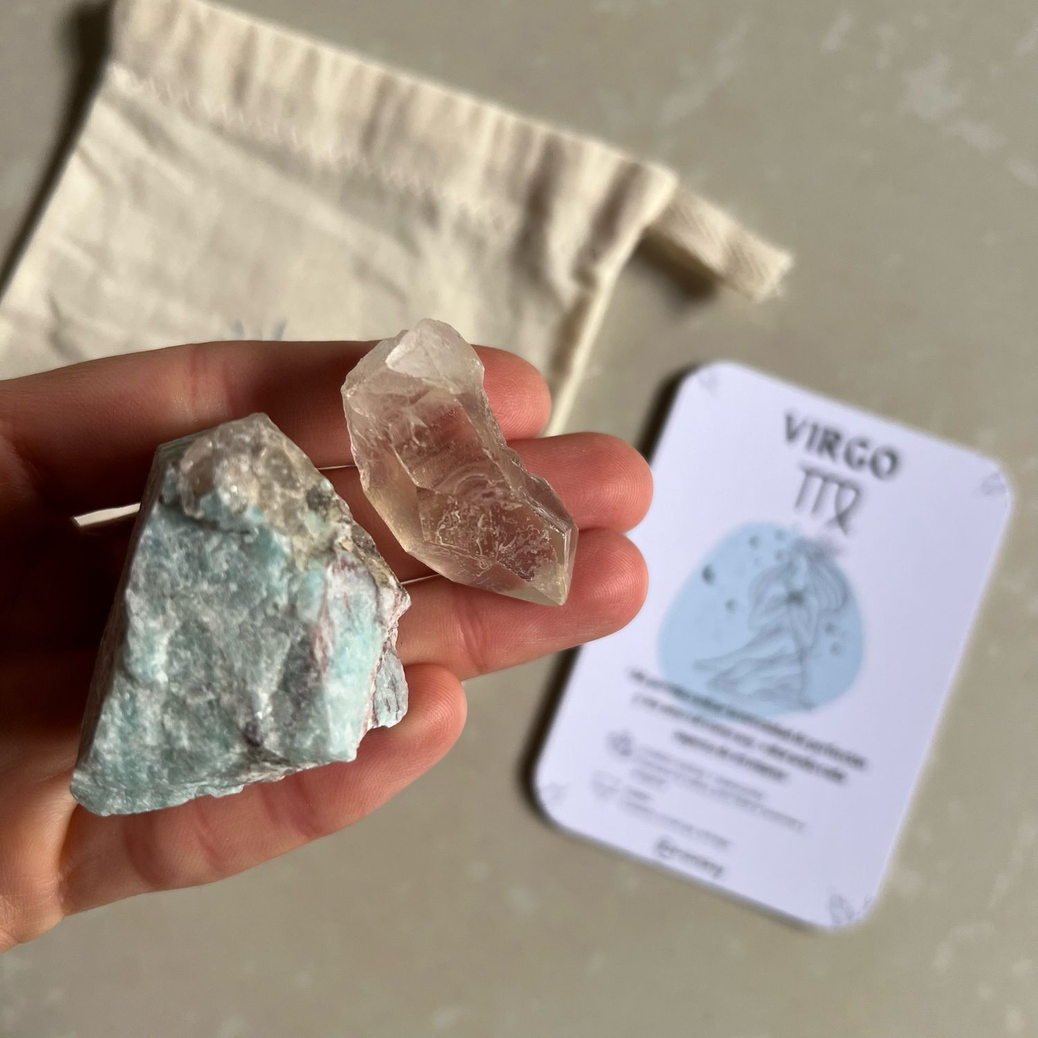 Kit de cristales Virgo