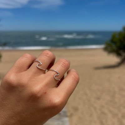 Anillo Ola pequeño