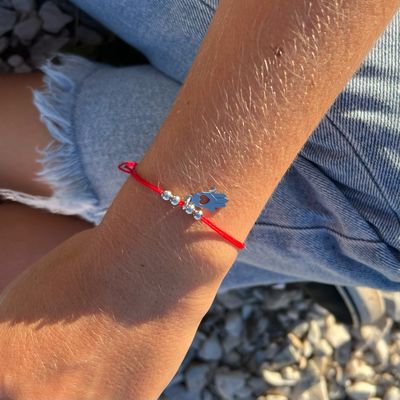 Pulsera Hilo Rojo Mano de Fátima