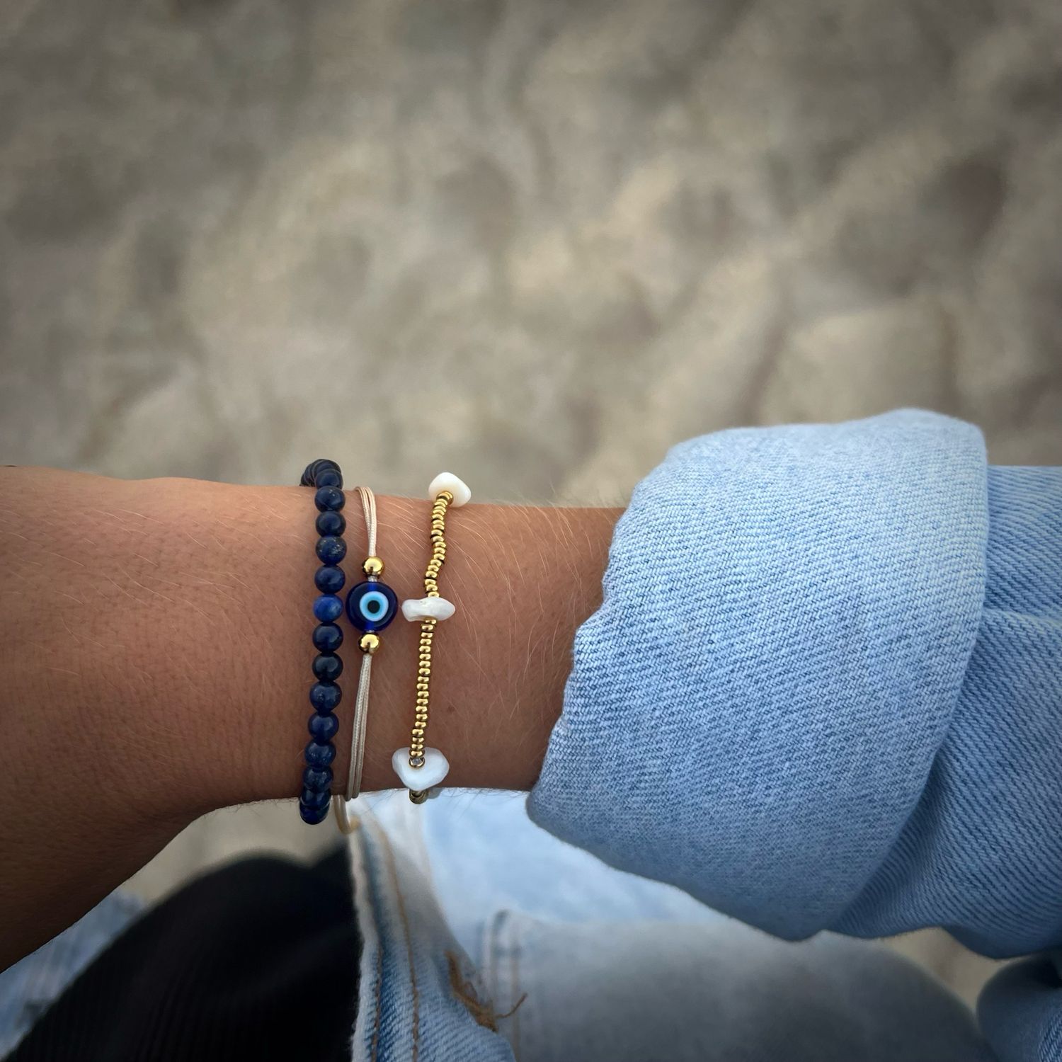 Set 3 pulseras protección 🧿