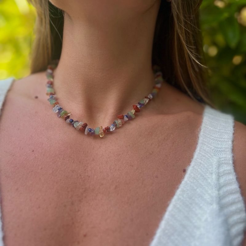 Cápsula Bienestar: Collar Equilibrio (7 chakras)