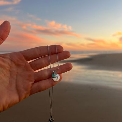 Cadena Mix de Dijes de Mar 🩵