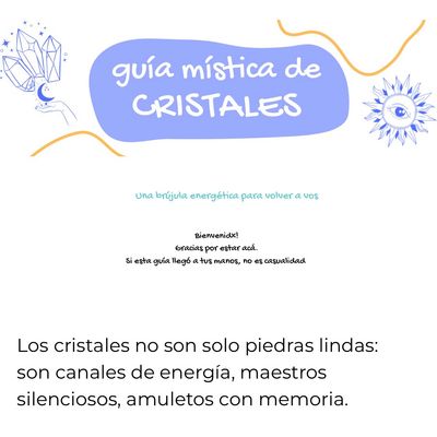 Guía de cristales ✨
