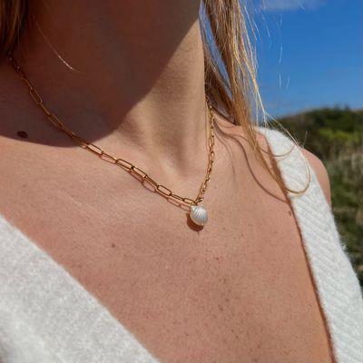 SET Collar Lira + Cadena Tesoro