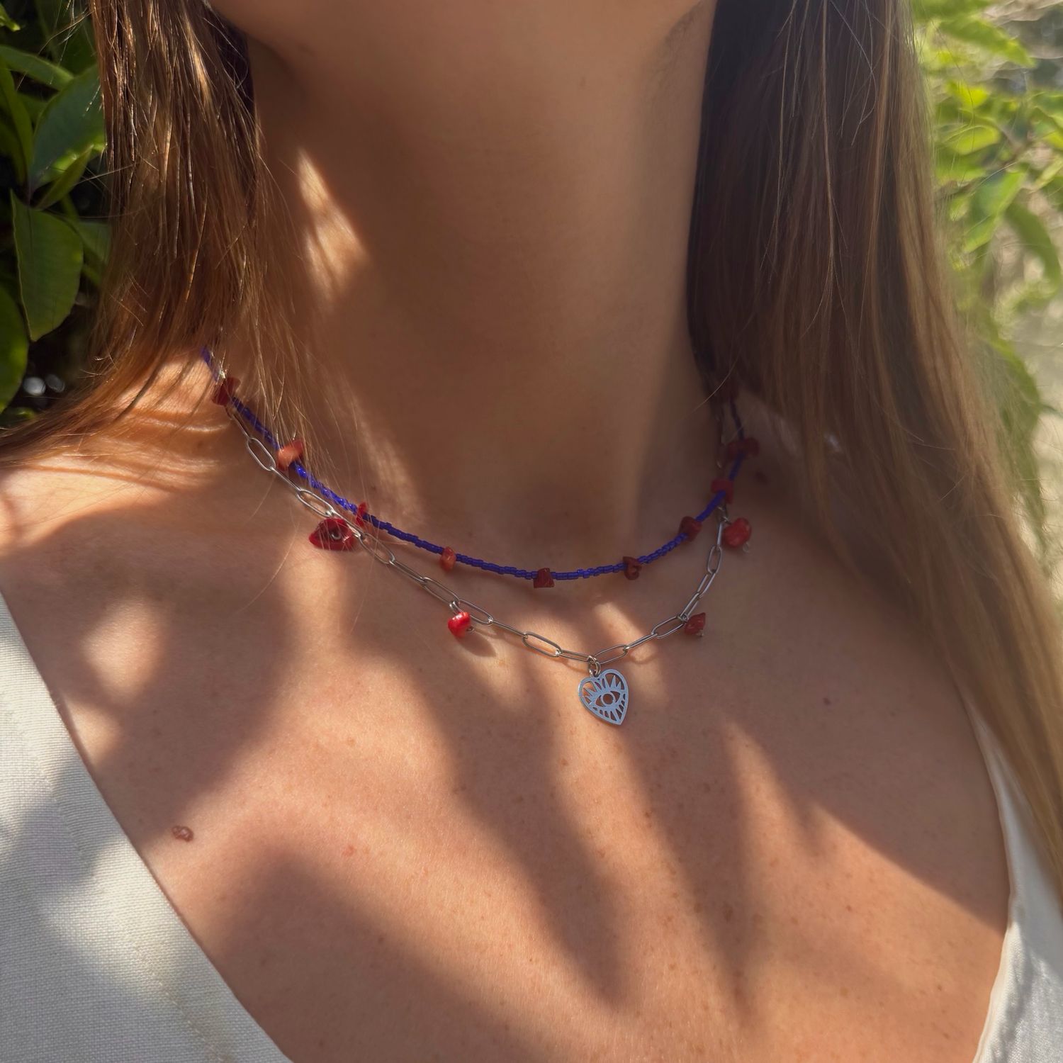 SET Collar Azucena + Cadena Verbena