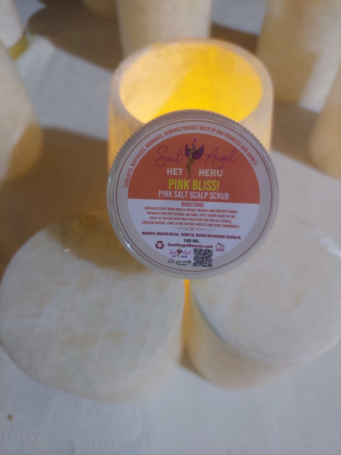 Pink Bliss - Coconut Himalayan Salt Scrub