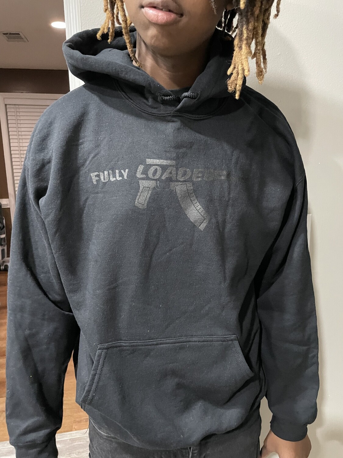 Black Fully Loaded Hoodie