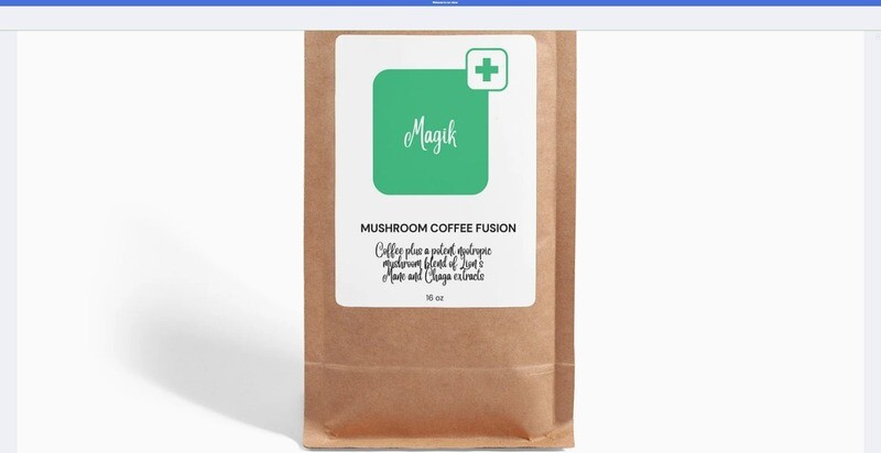 Mushroom Infused Coffee