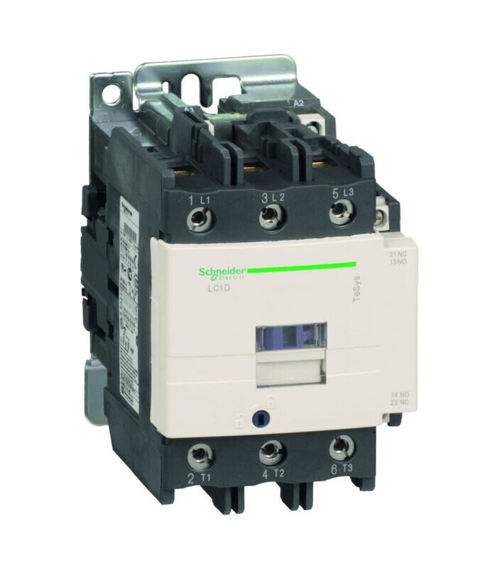 CONTACTOR 3 POLOS, CATEGORIA AC3, 80A, 1NA+1NC, 220VCA