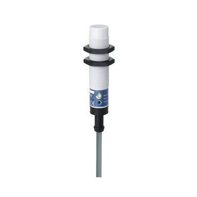 Sensor capacitivo - NO- cilíndrico m18 - plástico - sn 15 mm - cable 2 m.