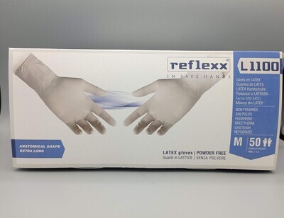 REFLEXX L1100 - Guanti in Lattice senza Polvere