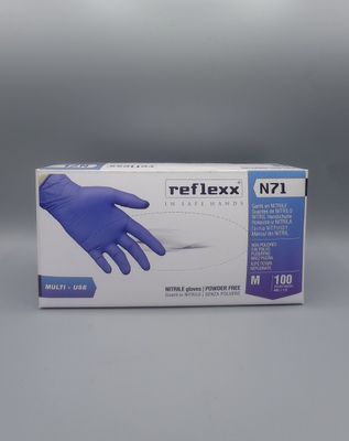 REFLEXX 71 - Guanti in Nitrile taglia M