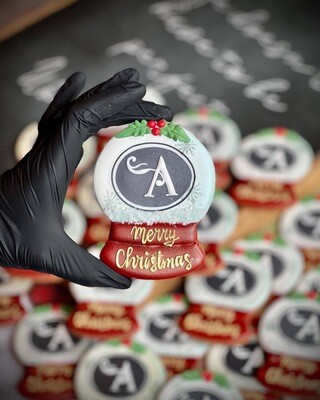 Cookie Snow globe with your logo