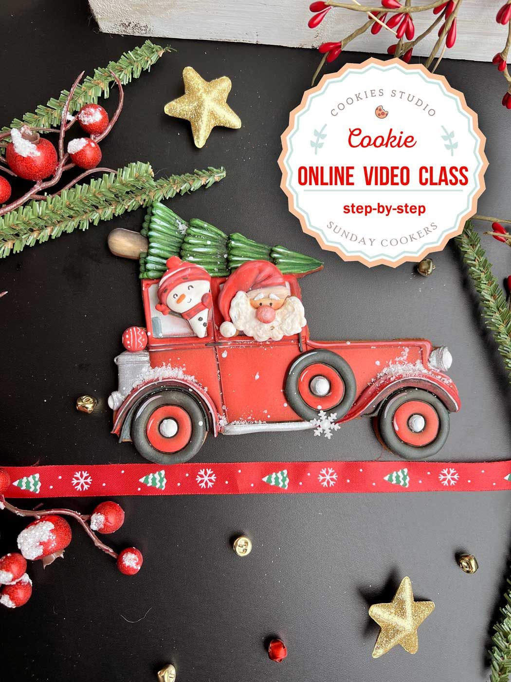 Christmas Truck Cookie Class