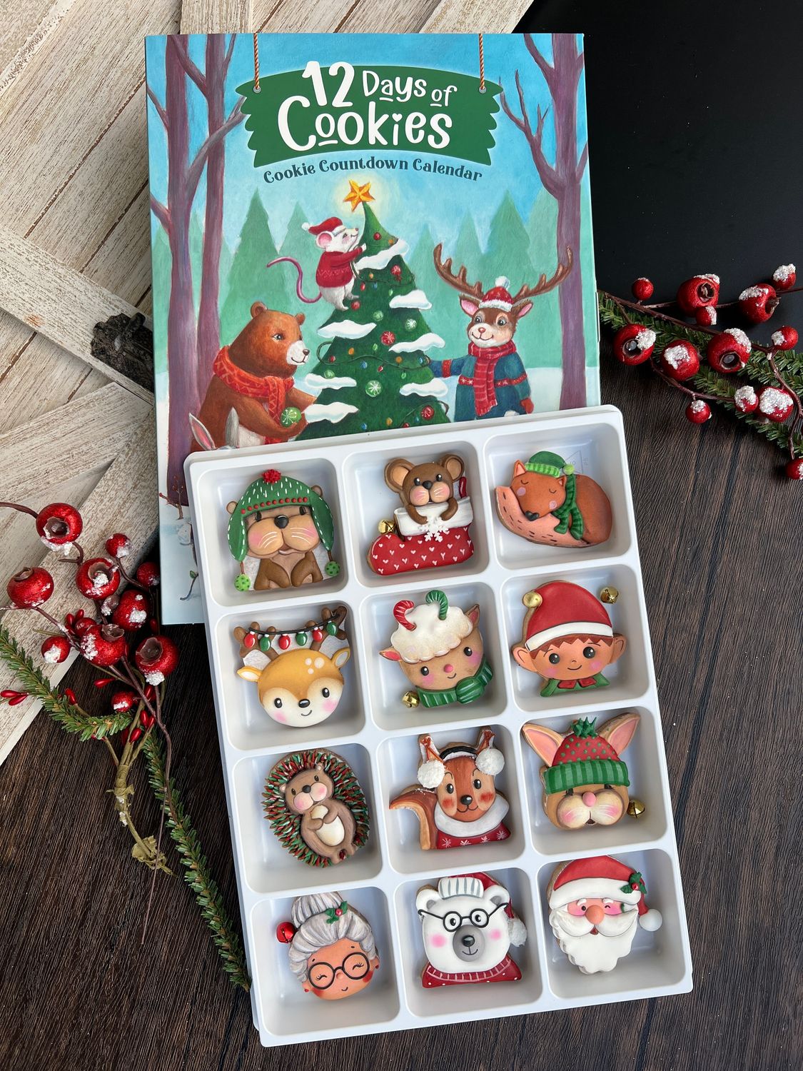 Advent Cookie Calendar: 12 Days