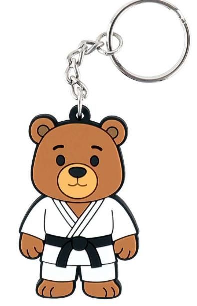 Porta Chaves Borracha Urso