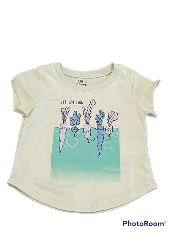 T-Shirt | Let Love Grow | Size: 12 Months